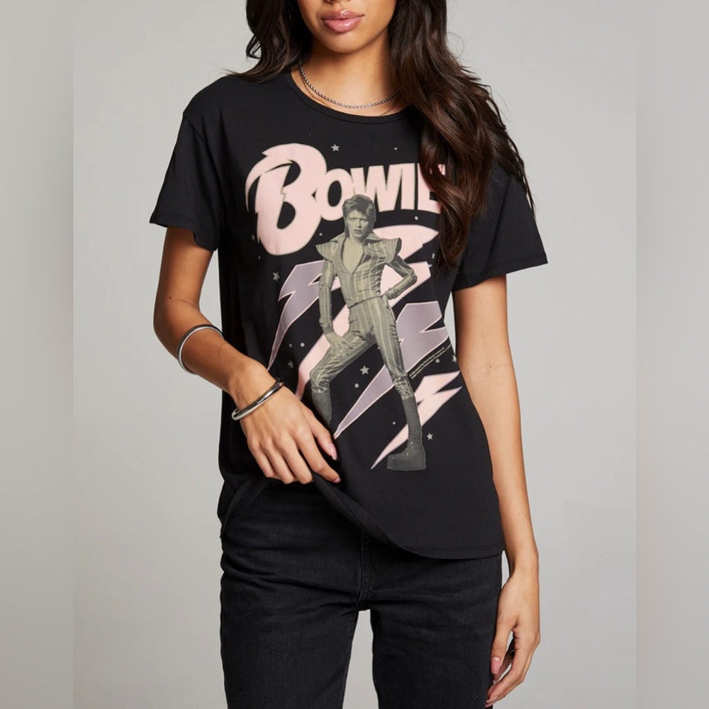 Chaser Brand David Bowie Bolts Tee
